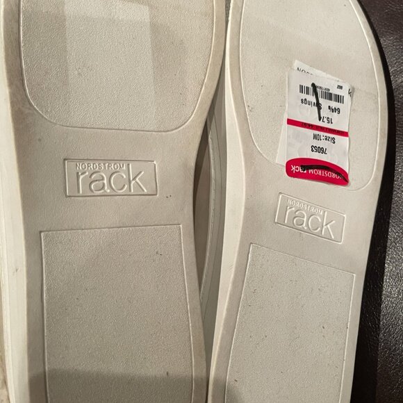 Nordstrom Rack Faux Fur Lined Slip On Sneakers Size 10 - Picture 6 of 6